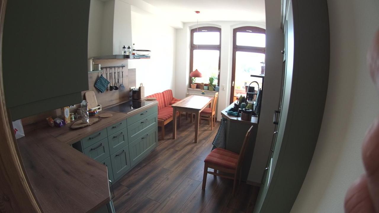 Ferienwohnung Fernblick Saalfeld Saale Exteriör bild